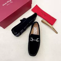 $125.00 USD Salvatore Ferragamo Leather Shoes For Men #1339995