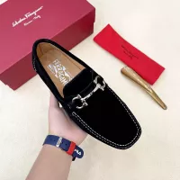 $125.00 USD Salvatore Ferragamo Leather Shoes For Men #1339995