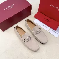$125.00 USD Salvatore Ferragamo Leather Shoes For Men #1339997