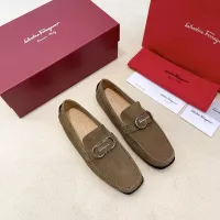 $125.00 USD Salvatore Ferragamo Leather Shoes For Men #1339999