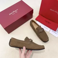 $125.00 USD Salvatore Ferragamo Leather Shoes For Men #1339999