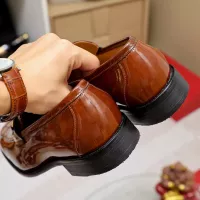 $88.00 USD Salvatore Ferragamo Leather Shoes For Men #1340007