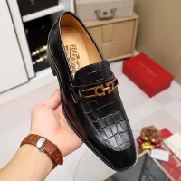$88.00 USD Salvatore Ferragamo Leather Shoes For Men #1340008