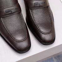 $88.00 USD Salvatore Ferragamo Leather Shoes For Men #1340009