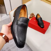 $88.00 USD Salvatore Ferragamo Leather Shoes For Men #1340010
