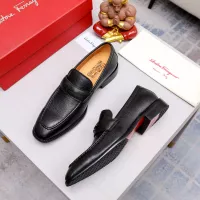 $88.00 USD Salvatore Ferragamo Leather Shoes For Men #1340010