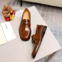 $88.00 USD Salvatore Ferragamo Leather Shoes For Men #1340011