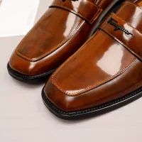$88.00 USD Salvatore Ferragamo Leather Shoes For Men #1340011