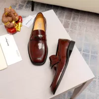 $88.00 USD Salvatore Ferragamo Leather Shoes For Men #1340012