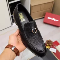 $85.00 USD Salvatore Ferragamo Leather Shoes For Men #1340039
