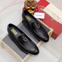 $85.00 USD Salvatore Ferragamo Leather Shoes For Men #1340039