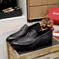 $85.00 USD Salvatore Ferragamo Leather Shoes For Men #1340039