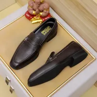 $85.00 USD Salvatore Ferragamo Leather Shoes For Men #1340040