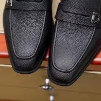 $85.00 USD Salvatore Ferragamo Leather Shoes For Men #1340041