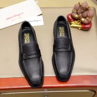 $85.00 USD Salvatore Ferragamo Leather Shoes For Men #1340043