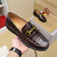 $88.00 USD Salvatore Ferragamo Leather Shoes For Men #1340044