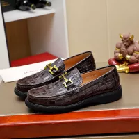 $88.00 USD Salvatore Ferragamo Leather Shoes For Men #1340044