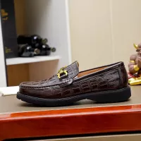 $88.00 USD Salvatore Ferragamo Leather Shoes For Men #1340044