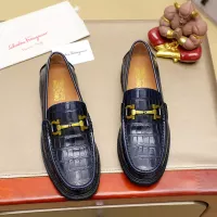 $88.00 USD Salvatore Ferragamo Leather Shoes For Men #1340045