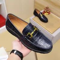 $88.00 USD Salvatore Ferragamo Leather Shoes For Men #1340045