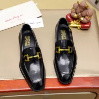 $88.00 USD Salvatore Ferragamo Leather Shoes For Men #1340049