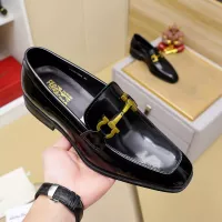 $88.00 USD Salvatore Ferragamo Leather Shoes For Men #1340049
