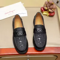 $88.00 USD Salvatore Ferragamo Leather Shoes For Men #1340051
