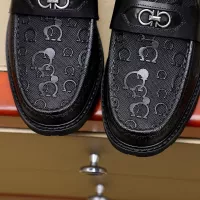 $88.00 USD Salvatore Ferragamo Leather Shoes For Men #1340051