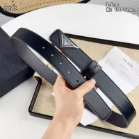 $52.00 USD Prada AAA Quality Belts In 3.5cm For Men #1340099