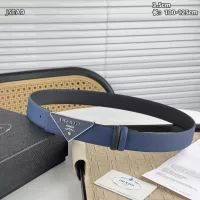 $56.00 USD Prada AAA Quality Belts In 3.5cm For Men #1340114