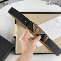 $56.00 USD Prada AAA Quality Belts In Silver For Men #1340118