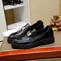 $88.00 USD Versace Leather Shoes For Men #1340214