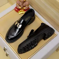 $88.00 USD Versace Leather Shoes For Men #1340214