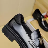 $88.00 USD Versace Leather Shoes For Men #1340214