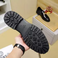 $88.00 USD Versace Leather Shoes For Men #1340214