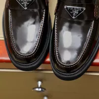 $88.00 USD Prada Leather Shoes For Men #1340215