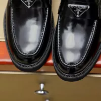 $88.00 USD Prada Leather Shoes For Men #1340216