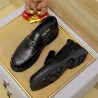 $88.00 USD Prada Leather Shoes For Men #1340217