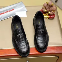$88.00 USD Prada Leather Shoes For Men #1340218
