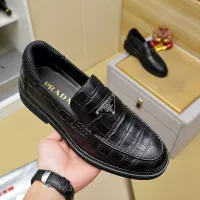 $88.00 USD Prada Leather Shoes For Men #1340218