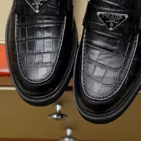 $88.00 USD Prada Leather Shoes For Men #1340218