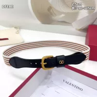 $64.00 USD Valentino AAA Quality Belts In 2.5cm For Women #1340308