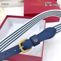 $64.00 USD Valentino AAA Quality Belts In 2.5cm For Women #1340309