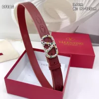 $68.00 USD Valentino AAA Quality Belts In 3.0cm For Unisex #1340334