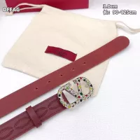 $68.00 USD Valentino AAA Quality Belts In 3.0cm For Unisex #1340334