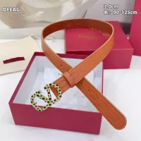 $68.00 USD Valentino AAA Quality Belts In 3.0cm For Unisex #1340340