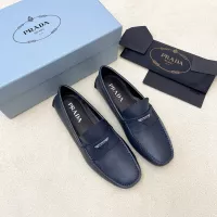 $125.00 USD Prada Leather Shoes For Men #1340355