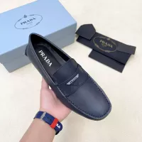$125.00 USD Prada Leather Shoes For Men #1340355