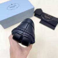 $125.00 USD Prada Leather Shoes For Men #1340355
