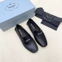 $125.00 USD Prada Leather Shoes For Men #1340356